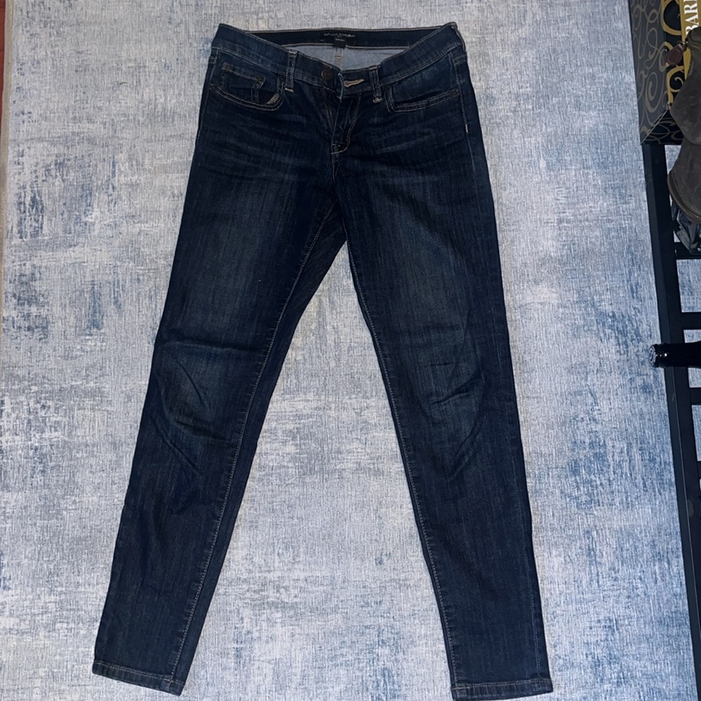 Banana Republic dark wash skinny jeans - Picture 2 of 9